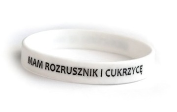 Силиконовый браслет, любой текст! болезнь