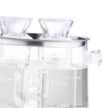 Набор для сакэ Высококачественный стеклянный горшок для сакэ