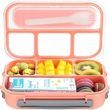 Lunch BOX śniadaniówka dziecka NA pudełko 1300ML