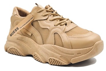 Buty Damskie Adidasy Sportowe Sneakersy KHAKI 39