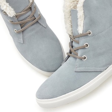 ELBSAND SKÓRZANE OCIEPLANE BOTKI 41