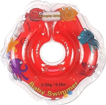 Babyswimmer 6-18kg BABY KÓŁKO KOŁNIERZ do PŁYWANIA