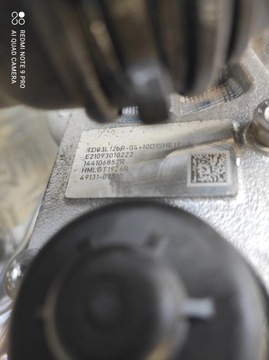 FIAT TALENTO OPEL VIVARO 2.0 TURBO TURBÍNA 144106852R 49131-07510
