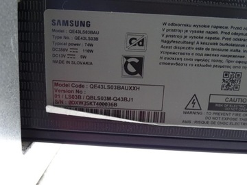 Телевизор Samsung The Frame QLED QE43LS03BAU 43 дюйма 4K UHD Smart TV Wi-Fi HDR