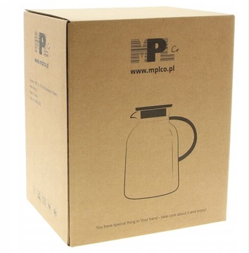 Кувшин из термостойкого стекла для воды, соков, напитков, чая, ЧЕРНЫЙ, 2 л