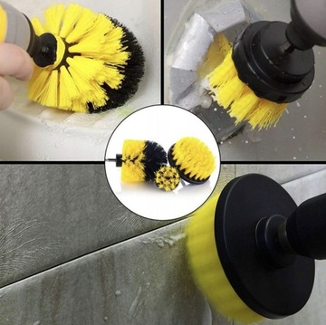 НАБОР 6 ЧИСТЯЩИХ ЩЕТОК ДЛЯ ДРЕЛЬ И ОТВЕРТКИ, НАБОР ПРОЧНЫХ НАКЛАДОК