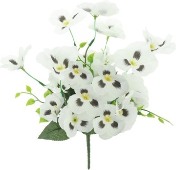 Искусственные цветы декоративный искусственный цветочный букет для могилы Панси