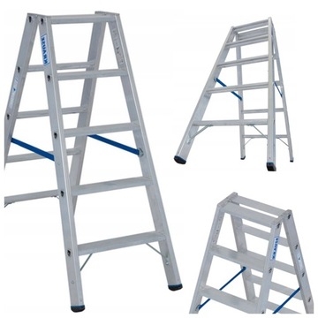 Drabina Dwustronna Krause Stabilo 2x5 Stopni