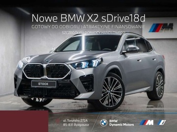BMW X2 U10 SUV 2.0 18d 150KM 2025 BMW X2 sDrive18d 150 KM - Gotowy do Odbioru - Pakiet Premium - Hak Holowni