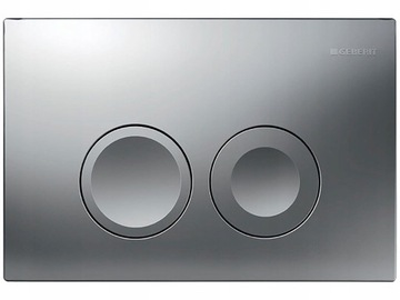 Przycisk spłukujący do stelaża WC Geberit UP100 Delta21 chrom mat