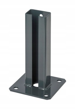 PODSTAWA STOPA SŁUPKA PANELOWEGO 60x40 GRAFIT