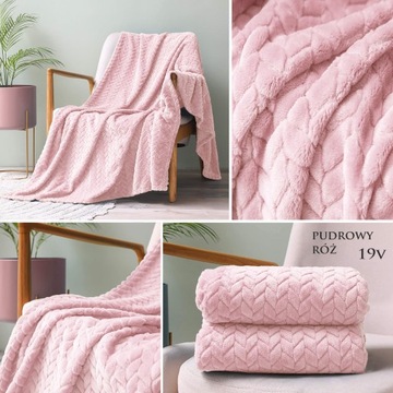 ТОЛСТОЕ ОДЕЯЛО С РЕЗЬБОЙ «ЕЛОЧКА» 200x220 PLED BEDWEIGHT