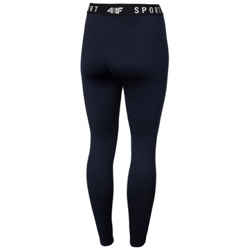 DAMSKIE SPODNIE 4F LEGGINSY SPORTOWE GETRY LEGINSY