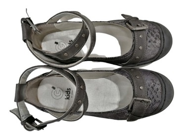 СЕРЫЕ БАЛЕТКИ, РАЗМЕР 33