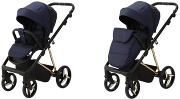 КОЛЯСКА ADAMEX BLANC SPECIAL CYBEX ATON 5 3в1 PS 617