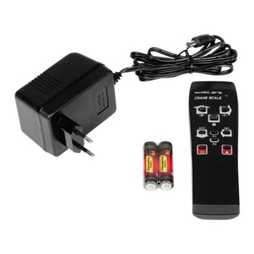 Подвесные крюковые весы с дистанционным управлением на 1 тонну, 1T LCD, красный