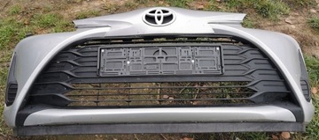 NÁRAZNÍK PŘEDNÍ KOMPLETNÍ TOYOTA YARIS III FACELIFT LAK 1F7