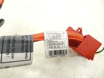 BMW Z4 E89 SVAZEK AKUMULÁTORU KLIKA PLUSOVÁ POJISTKA 9249103