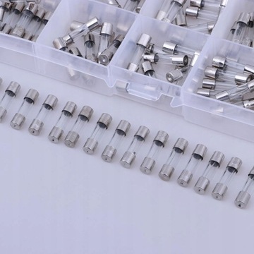 Стеклянные предохранители, 150. 5x20 мм 250 В 0,1 А-20 А