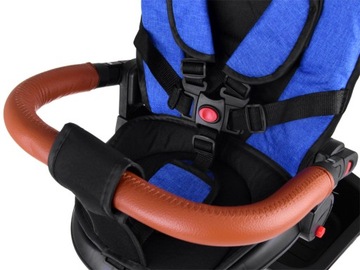 Детский трехколесный велосипед Tiny Bike 3в1 с крышей ПОВОРОТНЫЙ SP0650