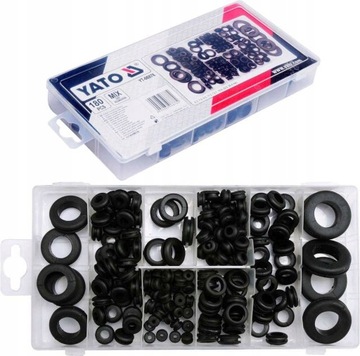 USZCZELKI PRZELOTKI GUMOWE PODKŁADKI 180 SZT.