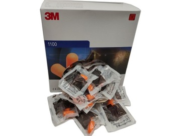 3M 1100 Zatyczki Stopery Wkładki do uszu 25par