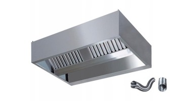 Okap Gastronomiczny Centralny 120x80x40 Filtr Nowy