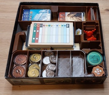 вставка-органайзер для дуэли 7 чудес света