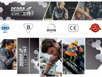 Перфоратор SDS Li-Ion 18 В DEDRA SAS+ALL + 4 Ач