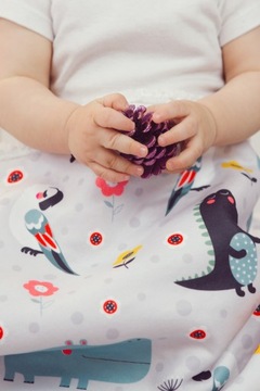 Пушистый зимний детский плед 80х100 Барашек