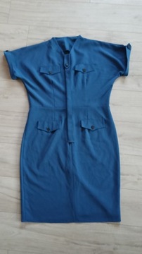 SUKIENKA 44 XXL niebieska