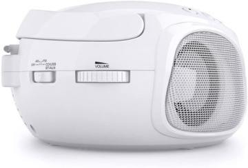 Радиоплеер Auna Roadie белый