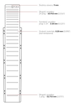 Music Nomad Fret Shield Защитная накладка на гриф F25.5