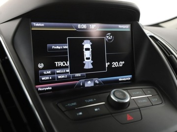 Ford C-MAX II Grand C-MAX Facelifting 1.5 TDCi ECOnetic 105KM 2016 Ford C-Max Navi Klimatyzacja Czujniki parkowania, zdjęcie 23