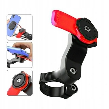 Quad Lock Out Front Bike Twist Mountain Cradle