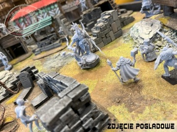 Silvermoor Elves Command Group - The Beholder Miniatures - Behelit Print