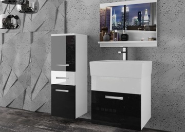 Мебель для ванной комнаты с ЗЕРКАЛОМ и РАКОВИНОЙ