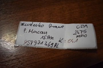 IDEALNI ZRCÁTKO PRAVÉ PORSCHE MACAN 15PIN KOLOR: 041 1