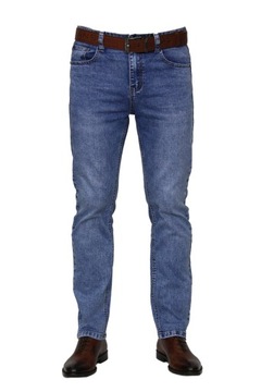 SPODNIE MĘSKIE JEANS REGULAR W34 L36 PAS 88-90