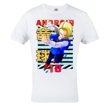 MĘSKA KOSZULKA DRAGON BALL Z SUPER ANDROID 18