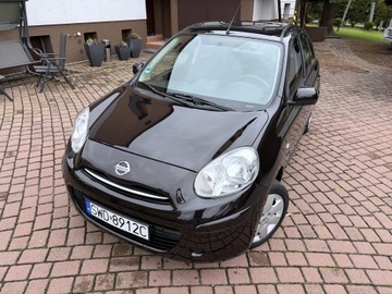 Nissan Micra IV Hatchback 5d 1.2 80KM 2011 Nissan Micra TYLKO 134tyśkm 1WŁAŚCICIEL 1.2B CLIMATRONIC 2011 ZADBANA Tekna, zdjęcie 25