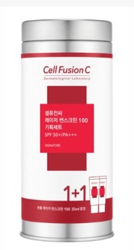 CELL FUSION C LASER SUNSCREEN 100 SPF 50+/PA+++ 70 ml po zabiegach KOLAGEN