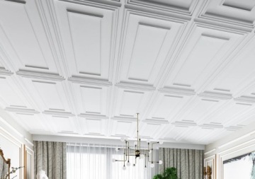 Штукатурка настенная декоративная BOAZERIA английская имитация BOX XL белая 3D 0,5м2