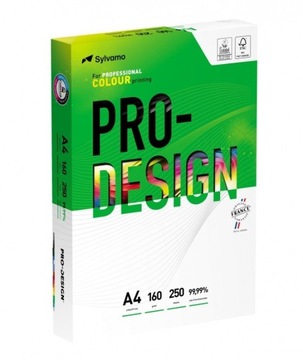 Papier Pro-Design satyna, A4, 160g/m2, 250 arkuszy