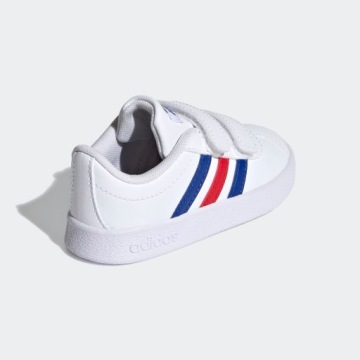 24 БЕЛЫЕ КРОССОВКИ ADIDAS НА липучках для детей FY9275