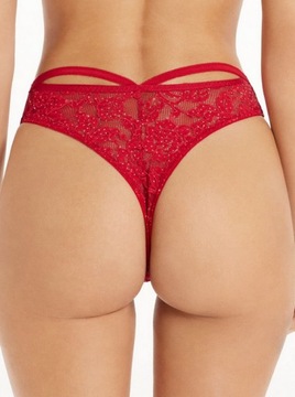 TEZENIS brazyliany Red Roses Pois L/40