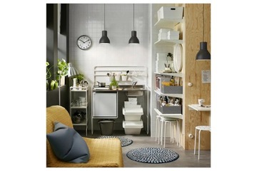 IKEA SORTERA Контейнер для сортировки мусора, белый, 37 литров