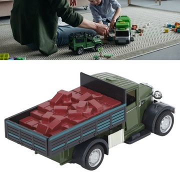 Литая модель транспортного грузовика 1:32