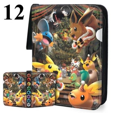 Папка-переплет с альбомами Pokemon на 400 карточек.
