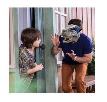 Пушистая Маска Раптора Маска Ужаса Подвижные Динозавры